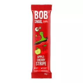 Bob Snail gyümölcstekercs alma-meggy 14 g