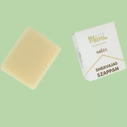 MosóMami Shea Butter Soap NATURAL 90 g