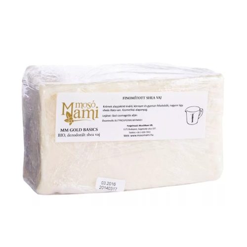 MosóMami Shea Butter Bar - Refined, Organic - 500 g