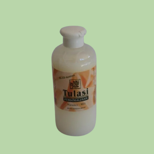 Tulasi SLS-free bath conditioner – Orange-Honey 500 ml