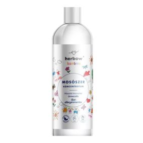   Herbow bambino folyékony mosószer koncentrátum illat-allergénmentes színes és fehér ruhákhoz 1000ml