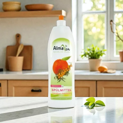 Almawin öko kézi mosogatószer homoktövis és mandarin 1000 ml