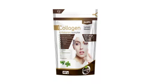 Jutavit collagen+hialuron komplex csokoládés kollagén por 407 g