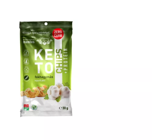 Pannónia keto chips fokhagymás 30 g