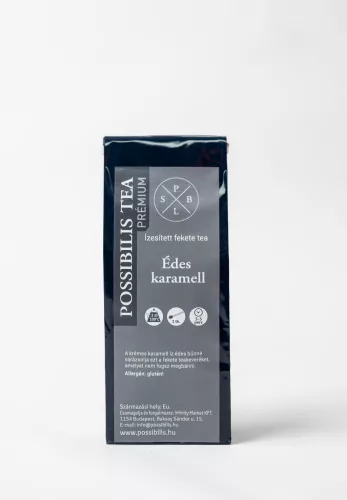 Possibilis édes karamellás fekete tea 75 g