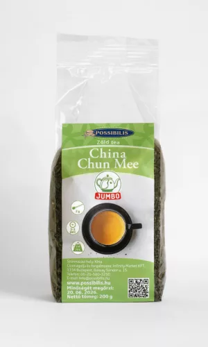 Possibilis jumbo china chun mee zöld tea 200 g