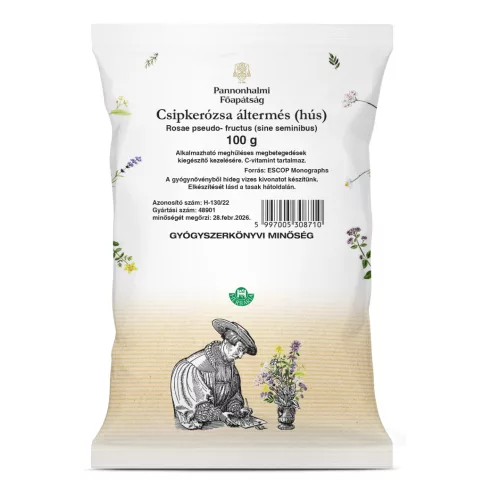 Pannonhalmi csipkerózsa áltermés (hús) tea 100 g