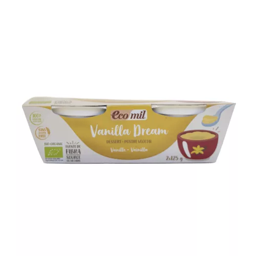 Ecomil bio desszert vanília álom 2x125g 250 g