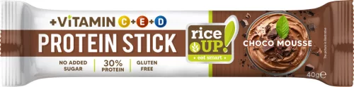 Rice Up fehérjeszelet vitaminokkal csokoládé mousse ízű hcn 40 g