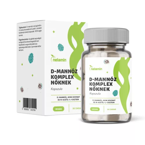 Netamin d-mannóz komplex nőknek kapszula 90 db