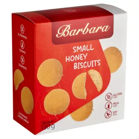 Barbara gluténmentes mini mézes puszedli 130 g