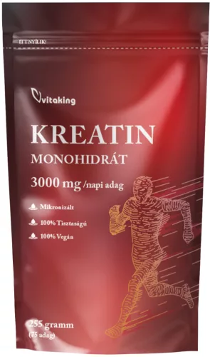Vitaking 100% kreatin por tasakos 255 g