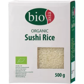 Bioasia bio kerekszemű sushi rizs 500 g