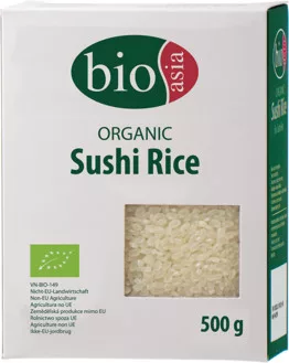 Bioasia bio kerekszemű sushi rizs 500 g