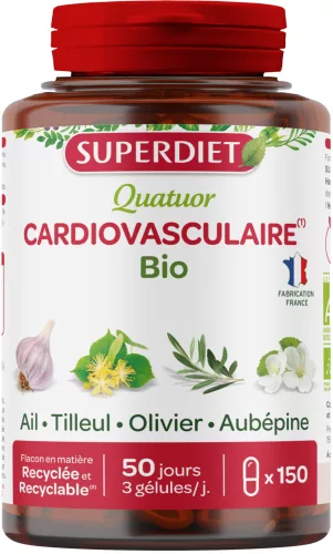 Superdiet cardiovasculaire - a szív és érrendszer támogatására vegán kapszula 150 db