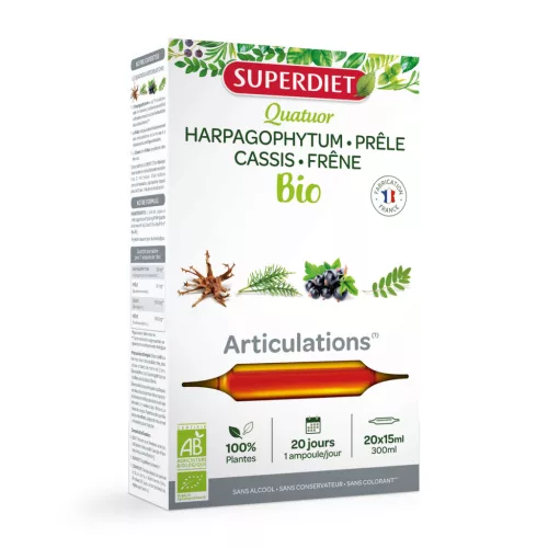 Superdiet harpagophytum az ízületek támogatására ampulla 20x15ml 300 ml