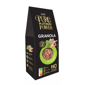   Pure Platinum Power granola gluténmentes matcha-pisztácia-cseresznyés 225 g
