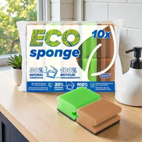 Bonus dishwashing sponge, moulded, 10 pcs/pack.