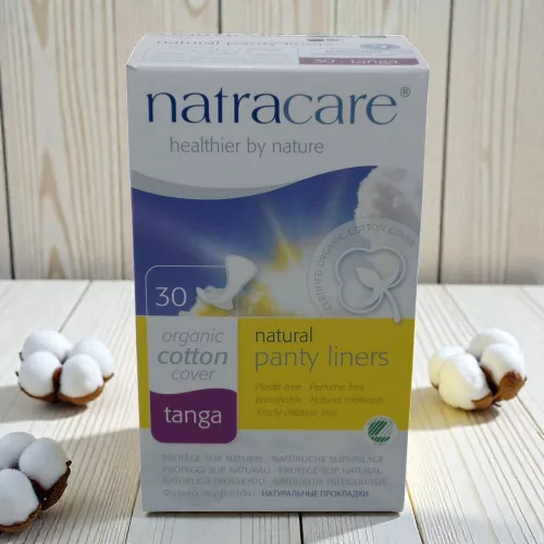 Natracare organic panty liners, 30 pcs