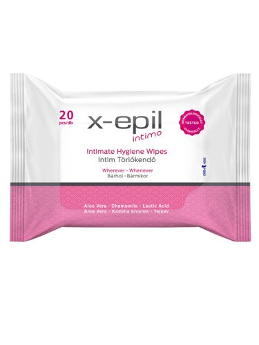 X-Epil intimate wipes 20 pcs