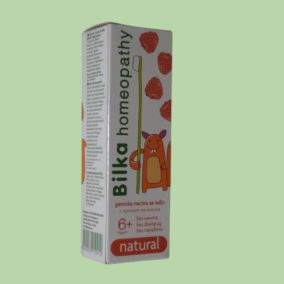 Bilka homeopathic toothpaste raspberry 6+ 50 ml