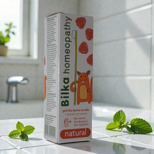 Bilka homeopathic toothpaste raspberry 6+ 50 ml
