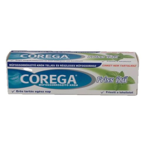 Corega denture adhesive cream with fresh flavour 40 ml