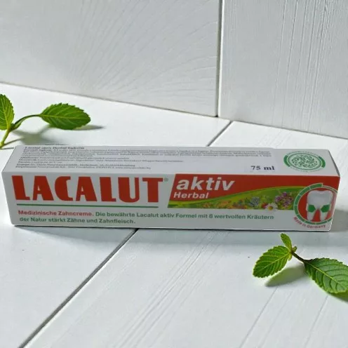 Lacalut aktiv toothpaste herbal 75 ml