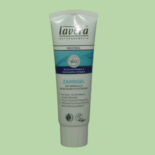 Lavera neutral organic toothpaste with sea salt and silicic acid 75 ml