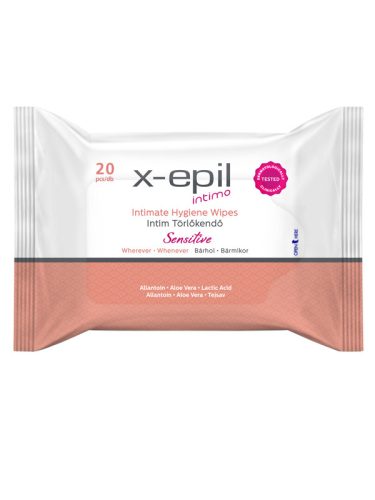 X-Epil intimo intimate wipes - sensitive 20 pcs