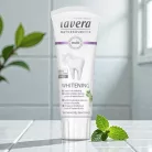 Lavera basis sensitive organic toothpaste whitening bamboo fluoride 75 ml