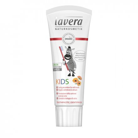 Lavera basis sensitive organic children's toothpaste with marigold and calcium 75 ml
