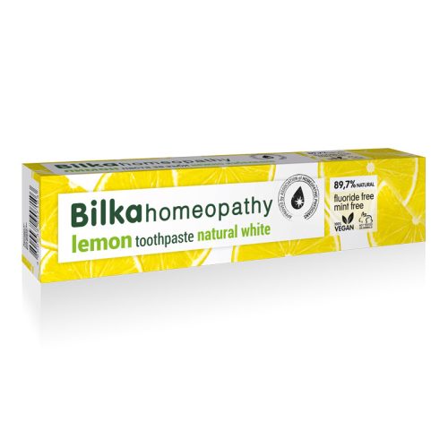 Bilka natural homeopathic whitening toothpaste with lemon 75 ml