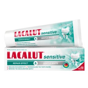   Lacalut sensitive repair effect & gentle white toothpaste 75 ml