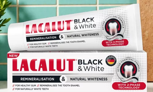 Lacalut Black & White Toothpaste 75 ml