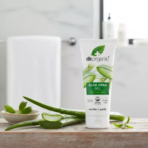 Dr. Organic - Bio Aloe vera gél teafával