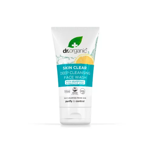 Dr. Organic - Skin Clear Mélytisztító arclemosó