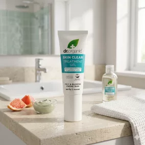 Dr. Organic - Skin Clear célzott ápoló gél