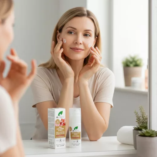 Dr. Organic - Pro Collagen Anti-Aging hidratáló arckrém sárkányvérfa kivonattal