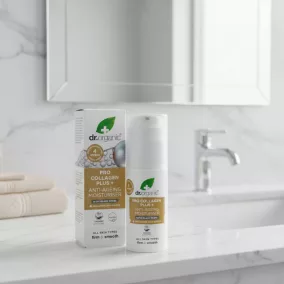   Dr. Organic - Pro Collagen Anti-Aging hidratáló arckrém fekete gyönggyel
