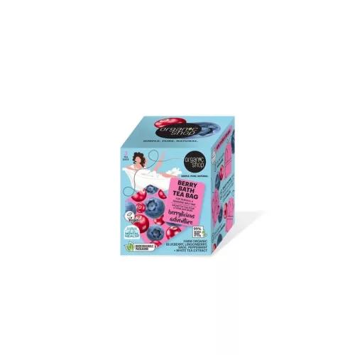 Organic Shop - “Berry Bath” Fürdőfilter bogyós gyümölcsökkel