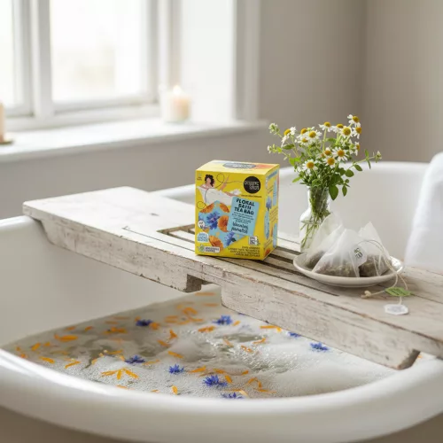 Organic Shop - “Floral Bath” Fürdőfilter virágokkal