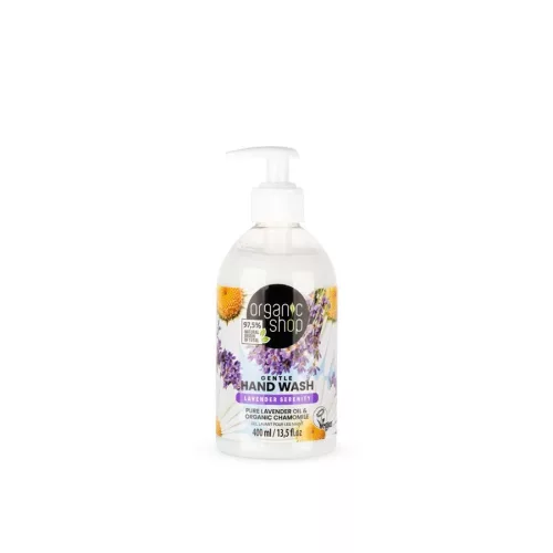 Organic Shop - “Levendula harmónia” Gyengéd folyékony szappan levendulaolajjal és bio kamillával