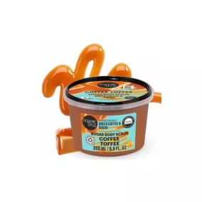   Organic Shop - “Kávékaramell” Ébresztő testradír zöld kávéval és cukorral
