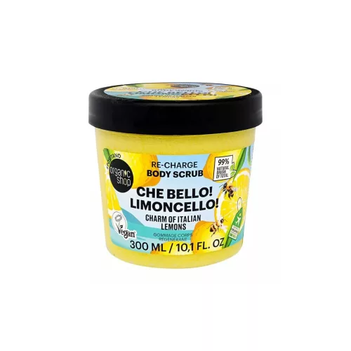 Organic Shop - “Che Bello! Limoncello!” Energetizáló testradír olasz citrommal