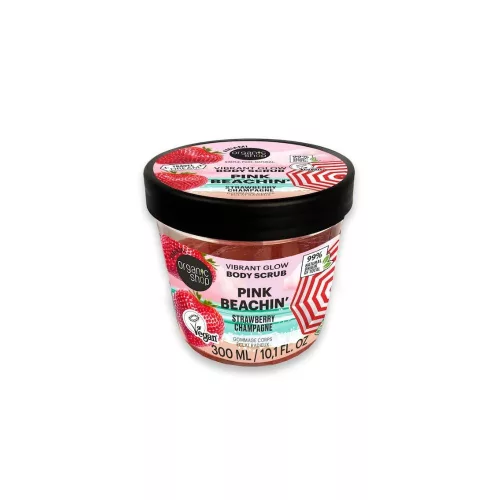 Organic Shop - “Pink Beaching!“ Ragyogást adó testradír eperpezsgővel