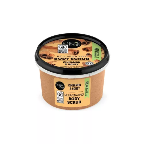 Organic Shop - Mézeskalácsos testradír gyömbérrel és naranccsal