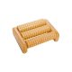 Croll&Denecke wooden foot massage roller, small, 1x3 rows