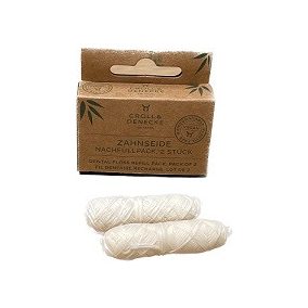 Croll&Denecke vegan dental floss refill, 2x30m