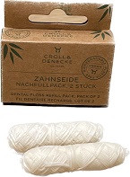 Croll&Denecke vegan dental floss refill, 2x30m